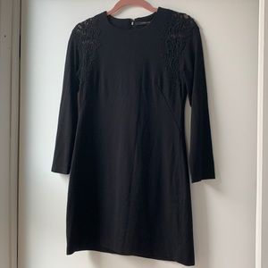 ❤️ Cynthia Steffe Lace Shift Dress Black
